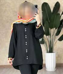 قیمت تونیک شلوار ابروبادی دکمه دار با کیفیت ارزان + خرید عمده